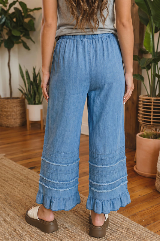 Lightweight Denim Pants