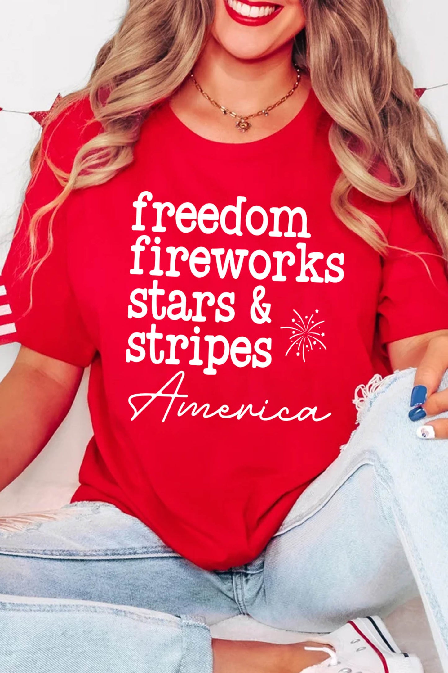 Freedom & Fireworks Tee