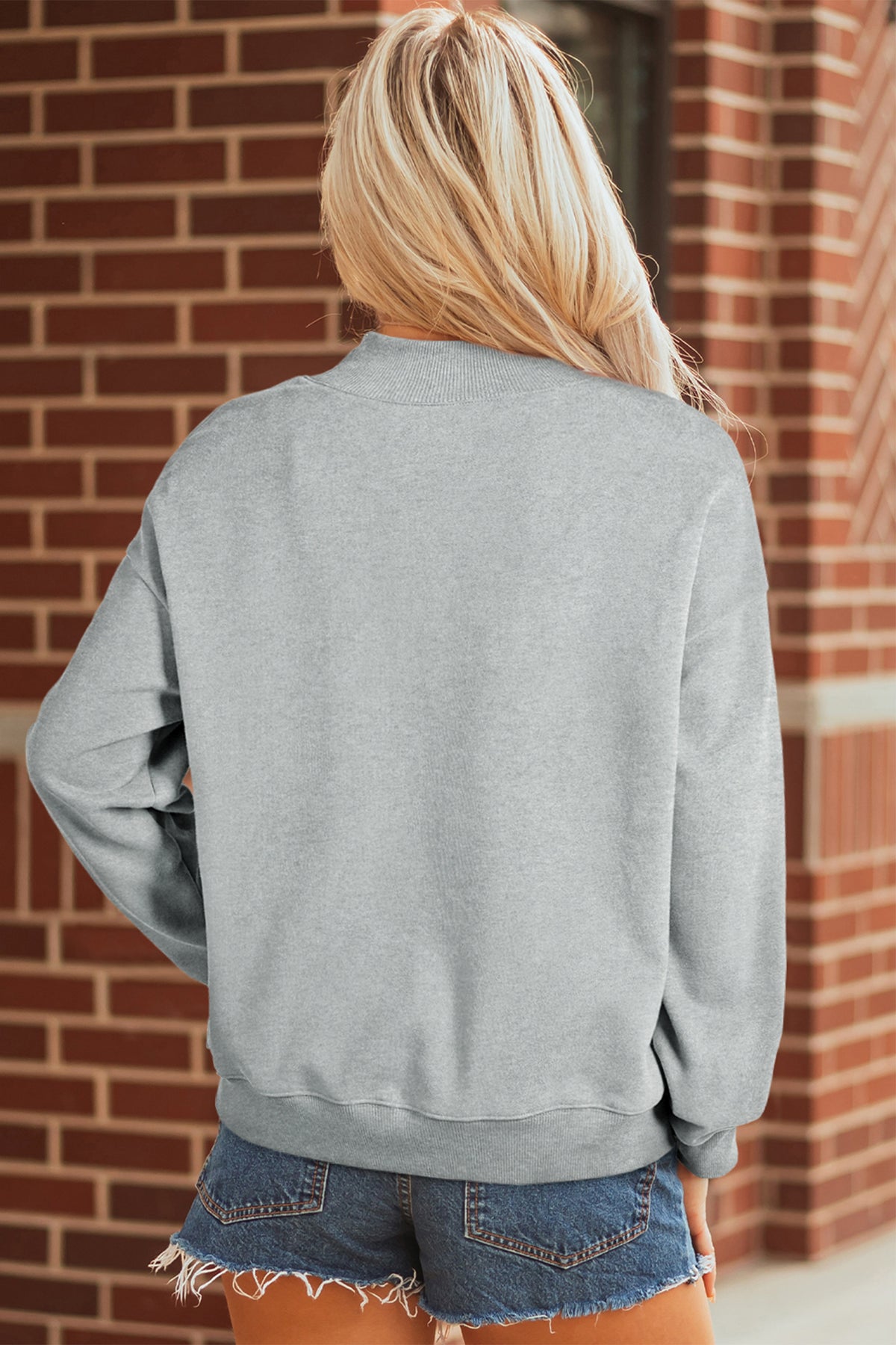 Rhinestone Skull Sweatshirt