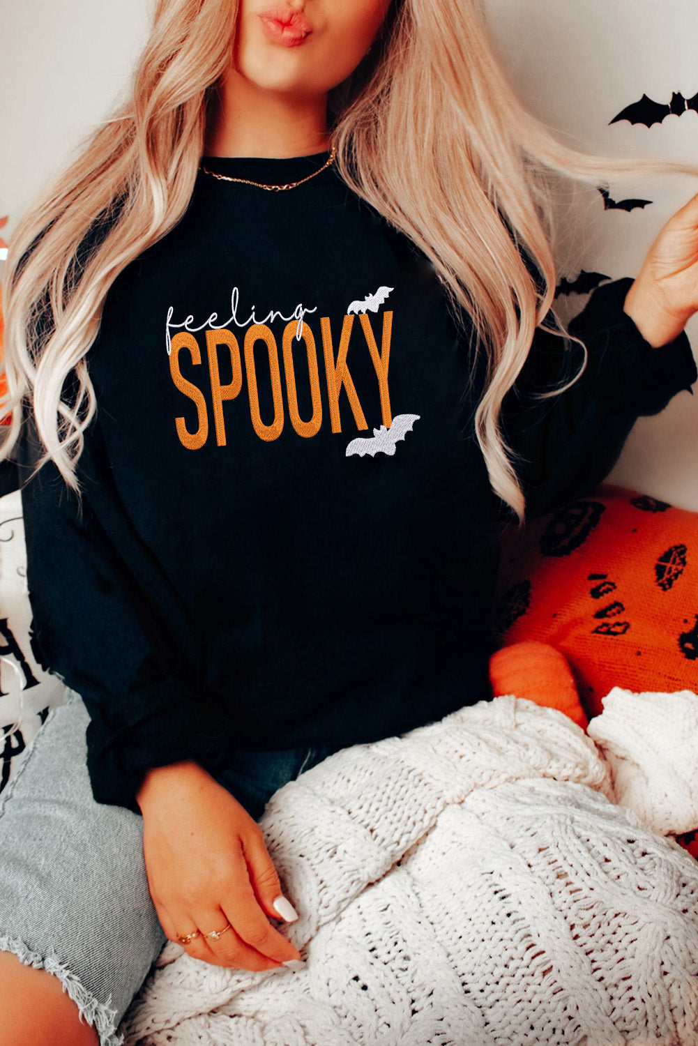 Feeling Spooky Halloween Sweatshirt