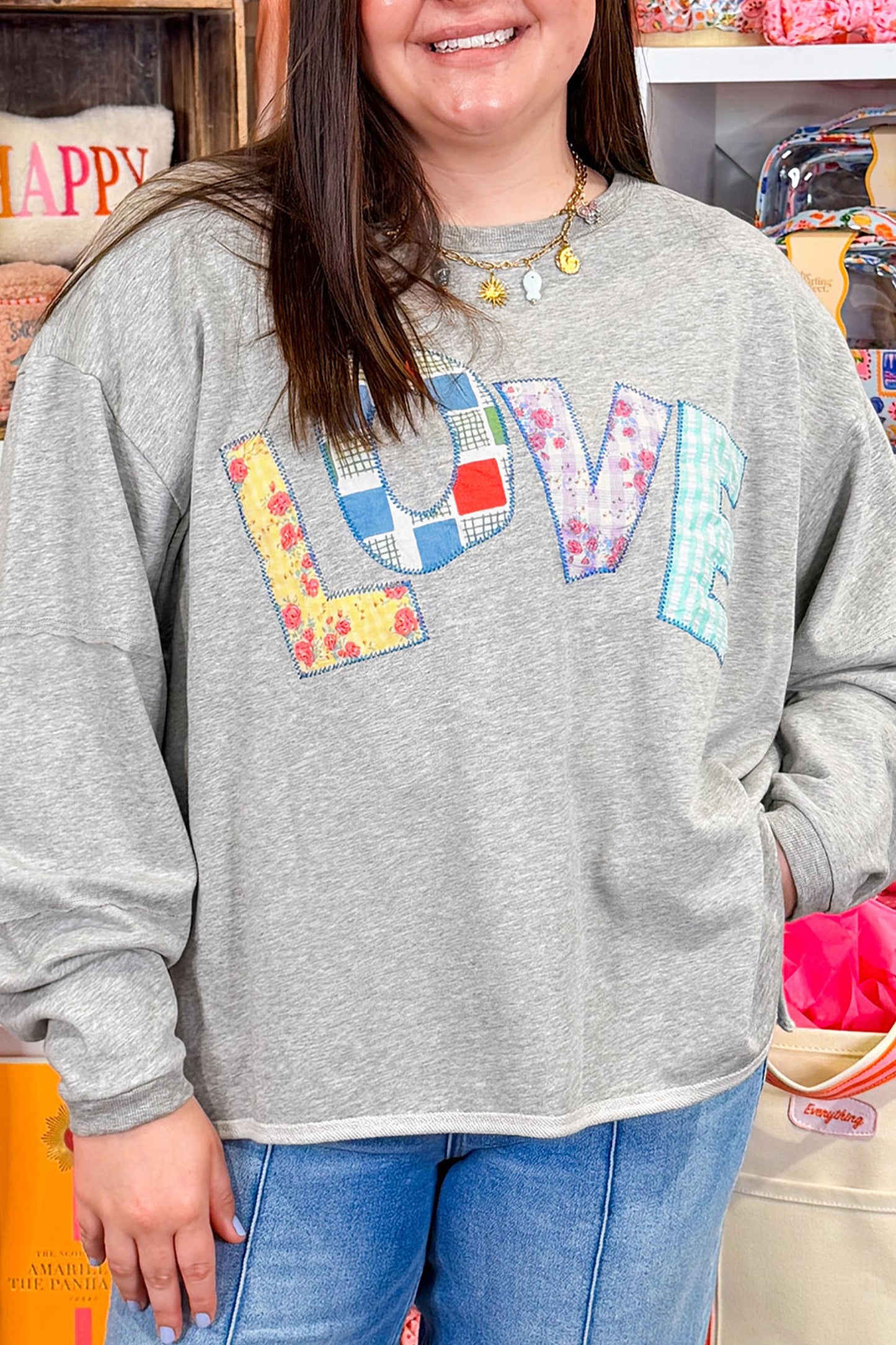 LOVE Patch Top
