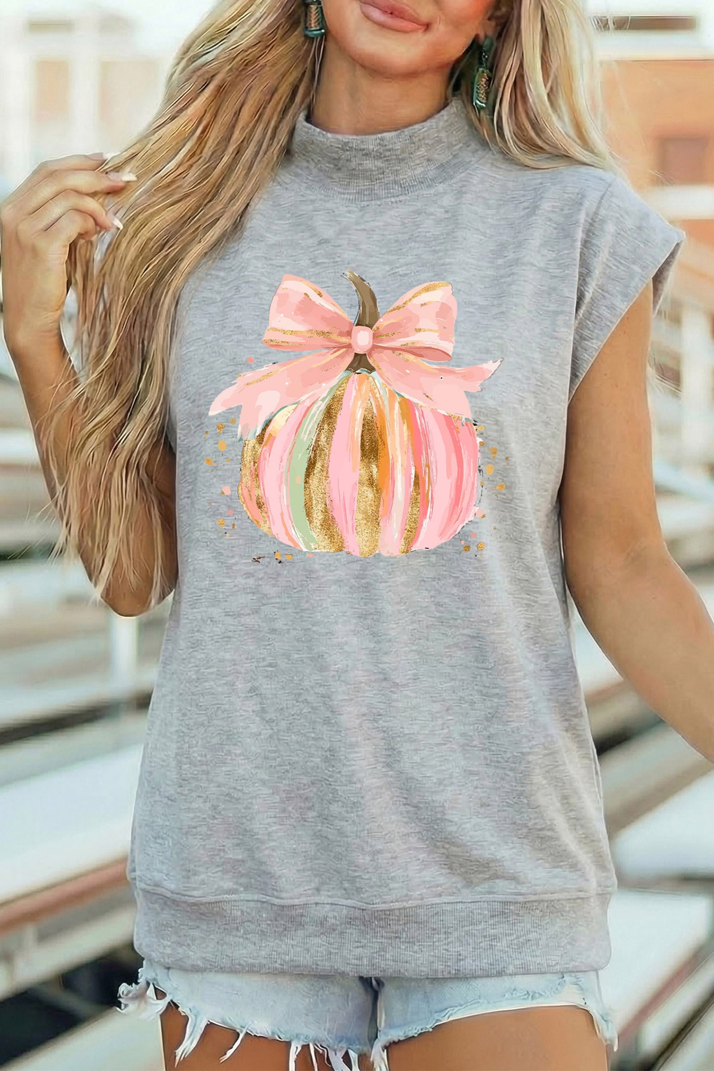 Pastel Pumpkin Top