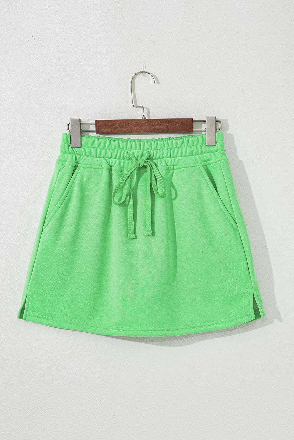 French Terry Drawstring Skort