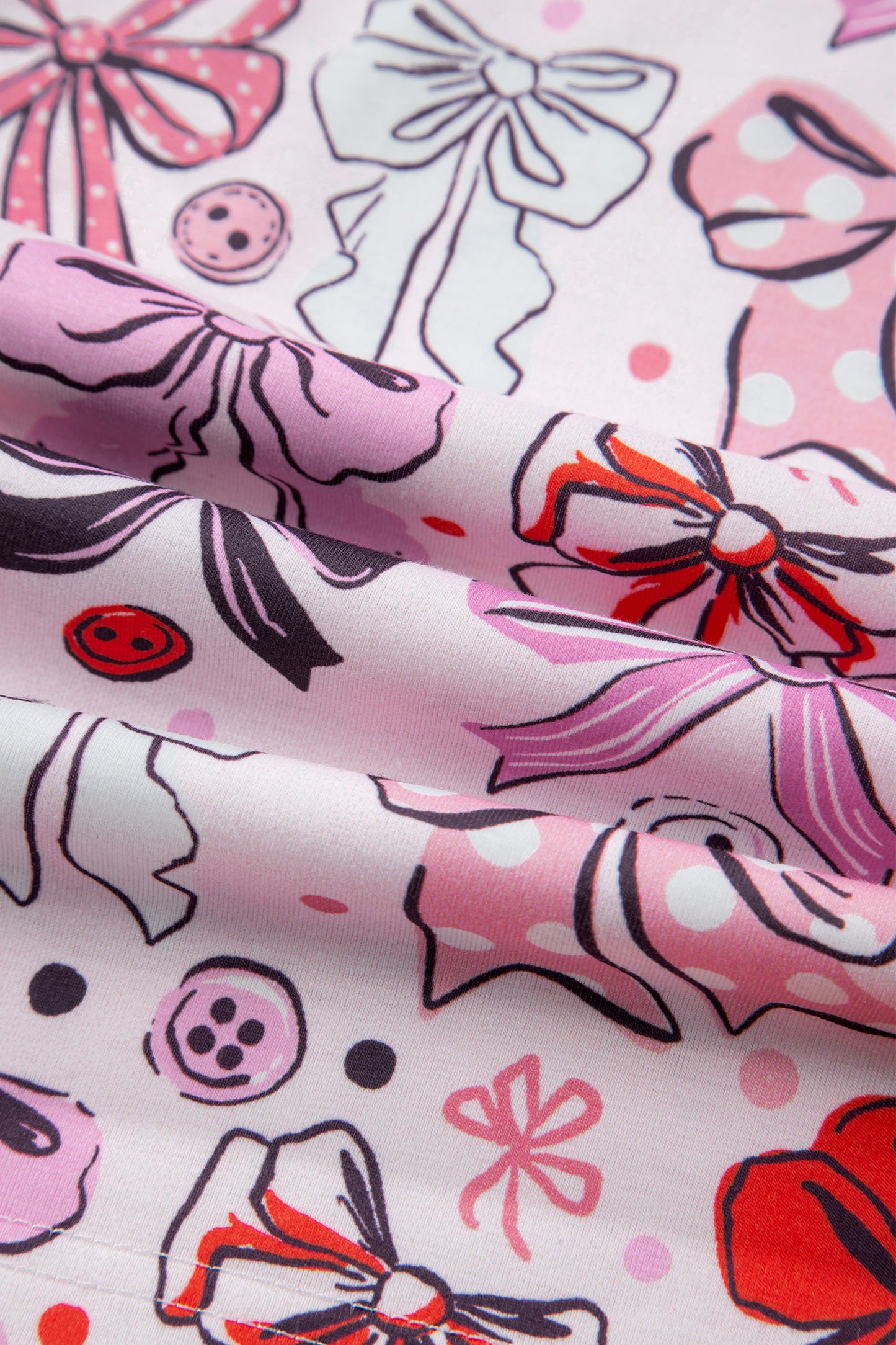 Ribbon & Bows  Pajama Set