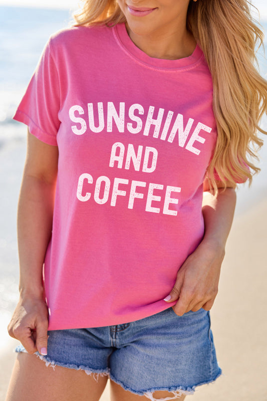 Sunshine and Coffee Tee