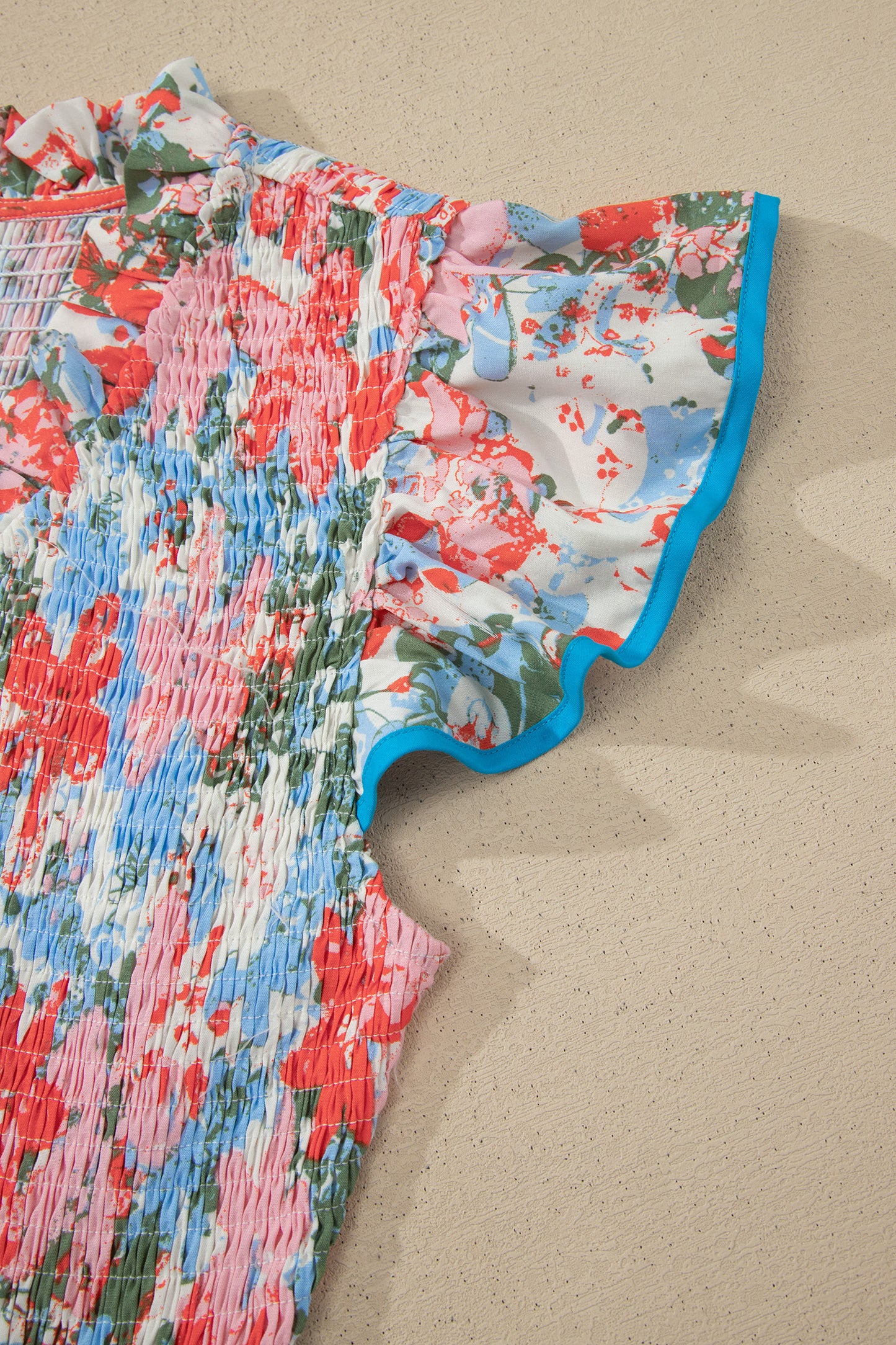 Floral V-Neck Maxi Dress