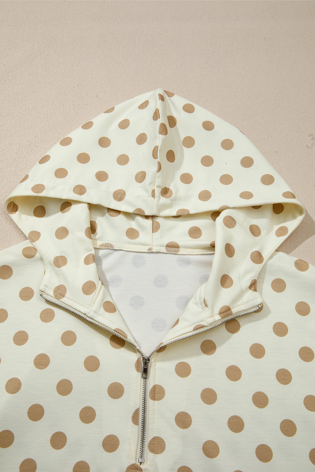 Polka Dot Hoodie & Mini Skort Set
