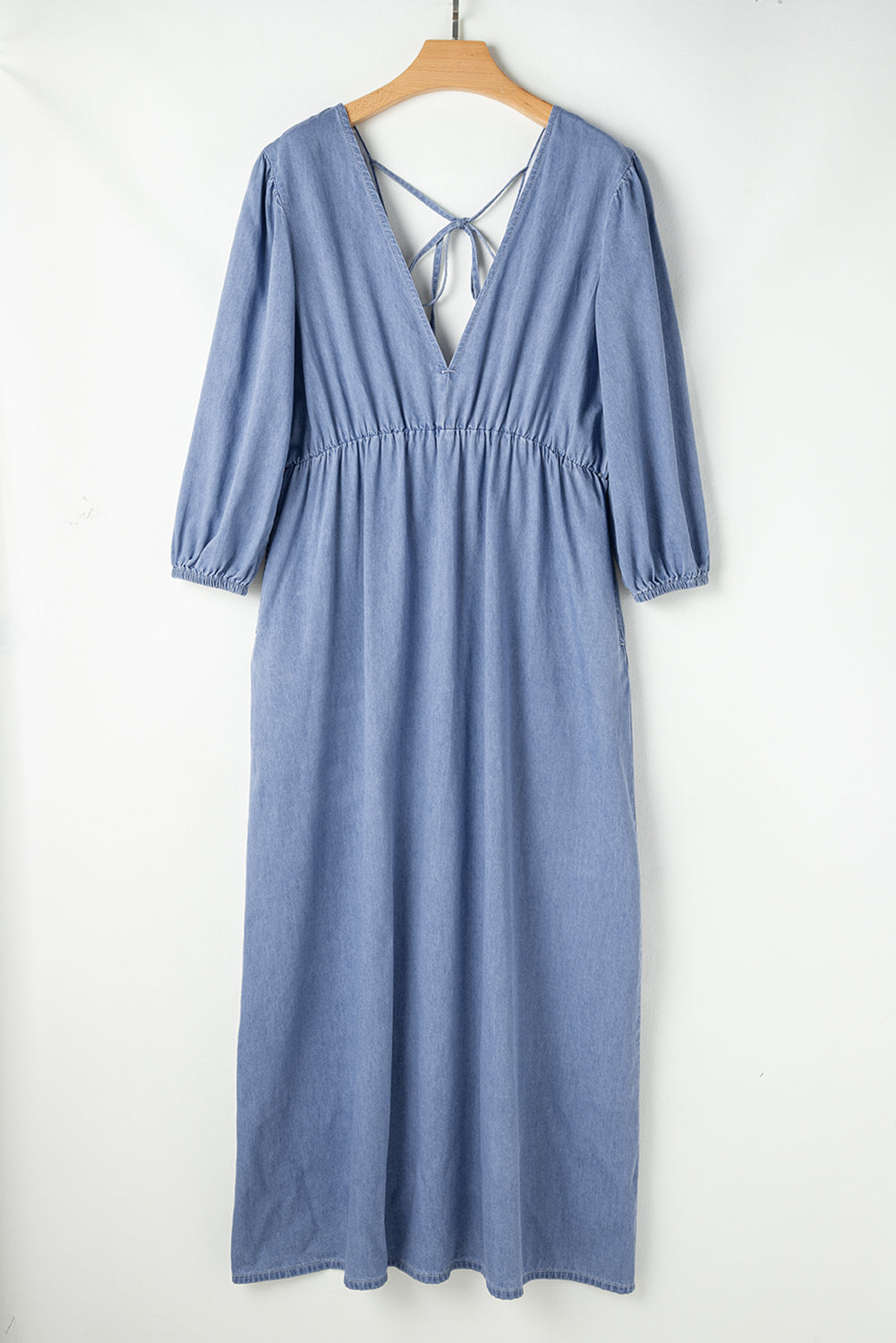 Chambray Maxi Dress
