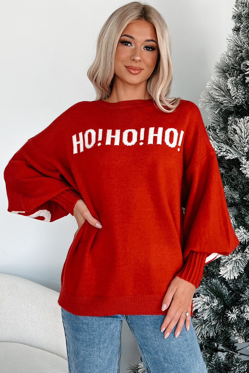 Ho Ho Ho Christmas Sweater