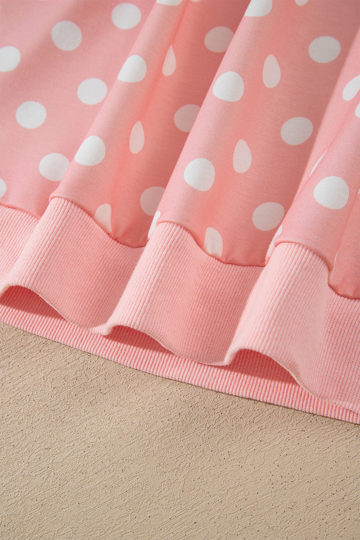 Polka Dot Hoodie & Mini Skort Set