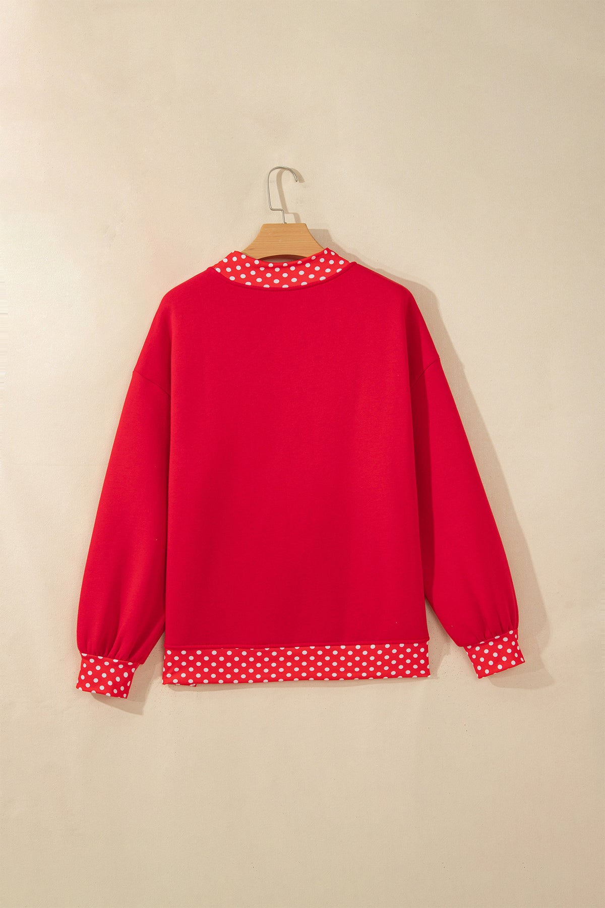 Polka Dot Christmas Sweatshirt
