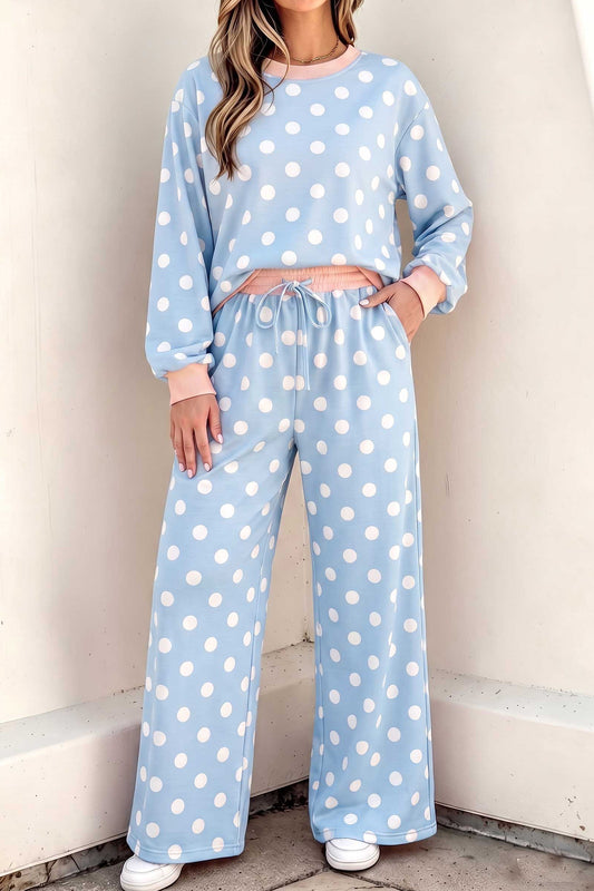 Polka Dot Pants Set