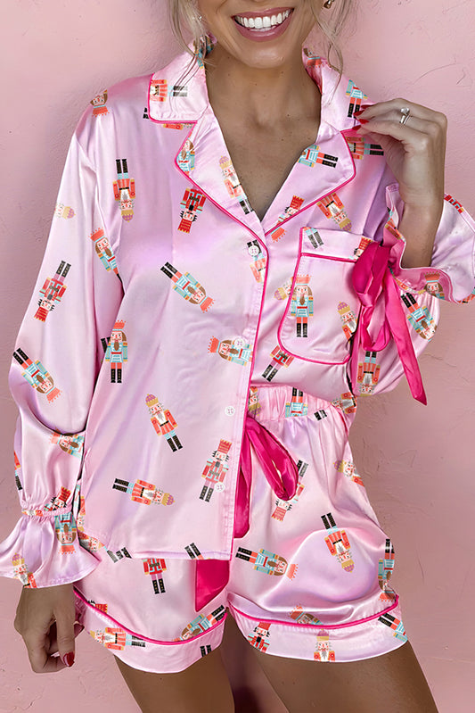 Pink Nutcracker Pajama Set