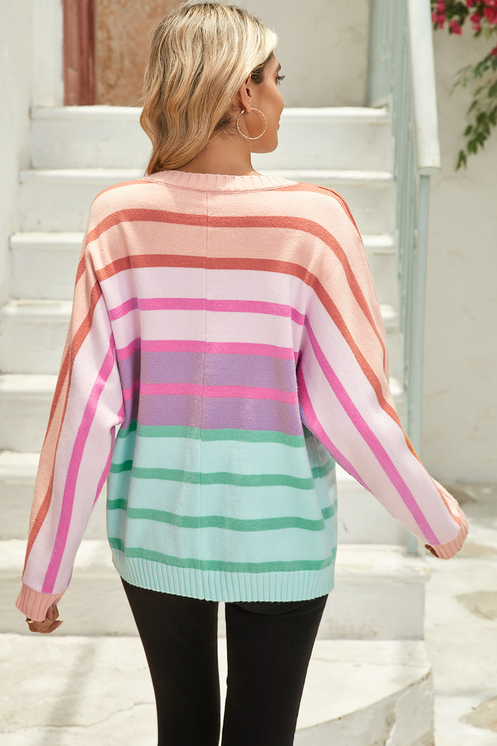 Striped Loose Sweater