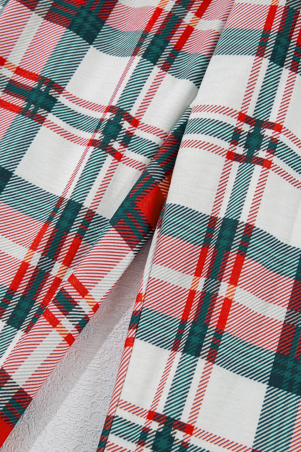 Christmas Plaid Pajama Set