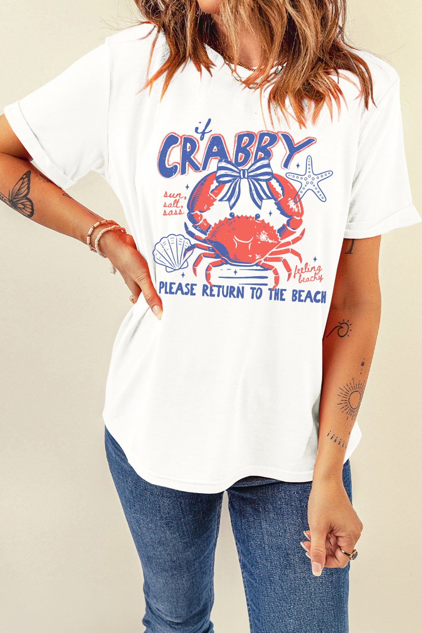 Crabby Vacation Tee
