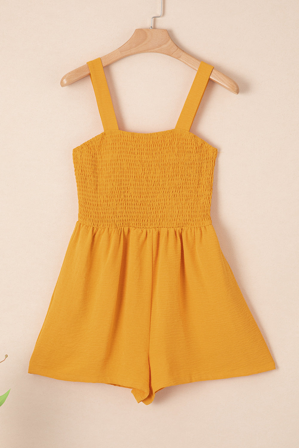 Casual Smocked Romper