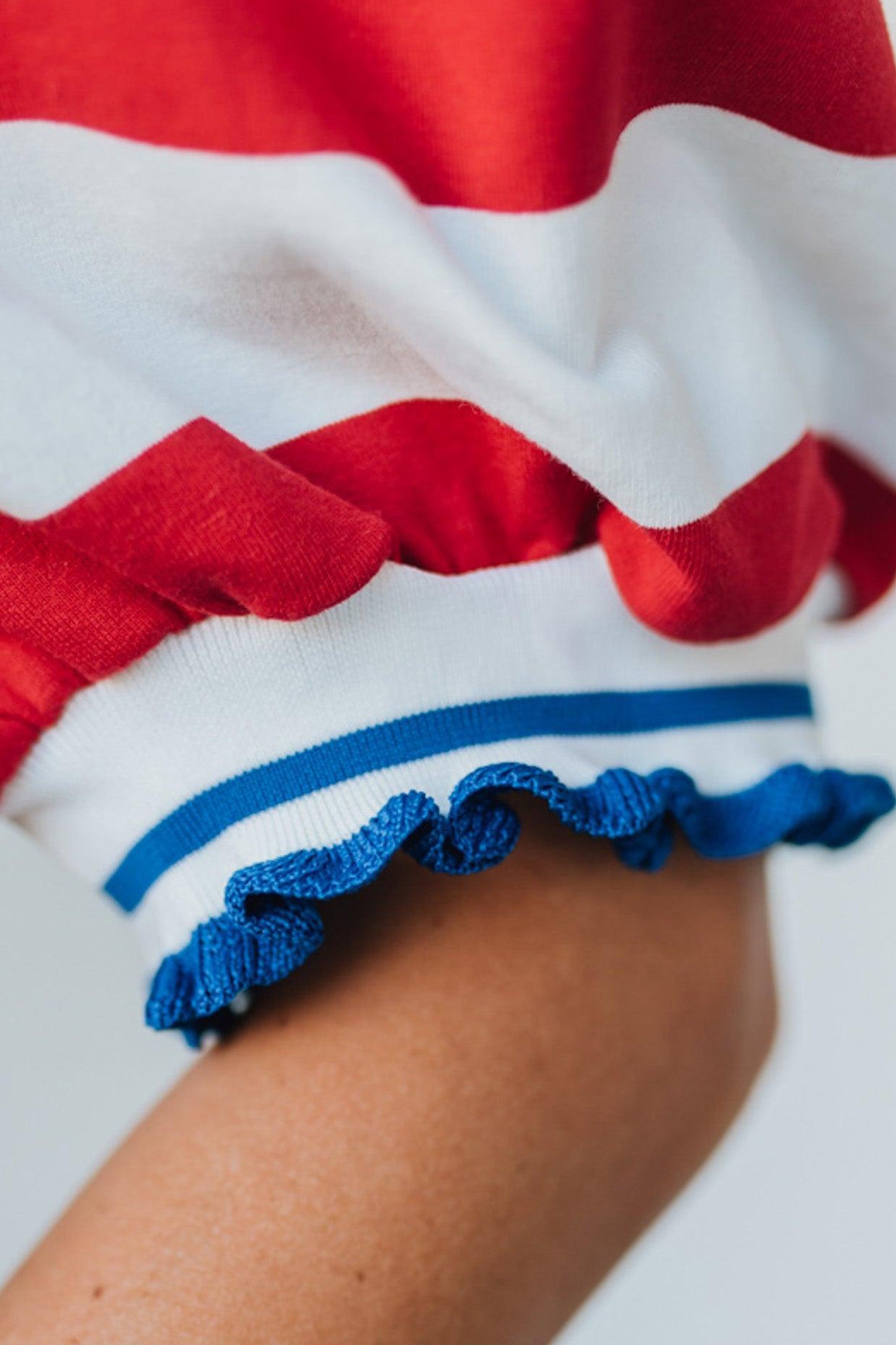 Patriotic Striped Shift Dress