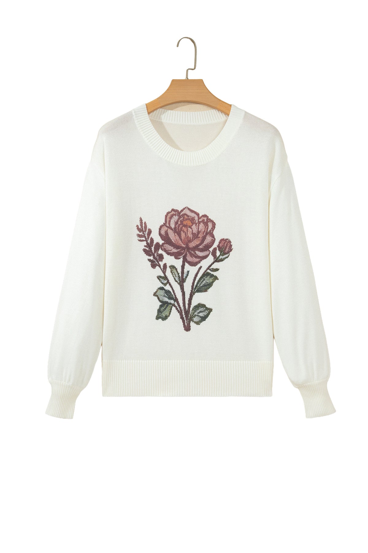 Western Floral Sweater