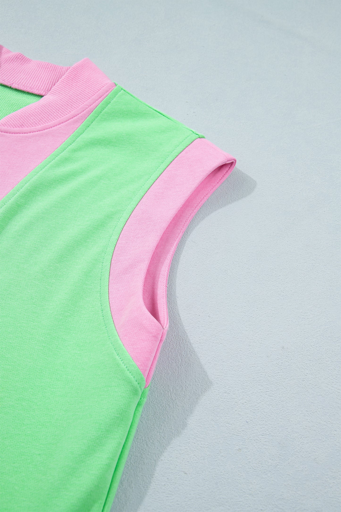 Half Zip Top Athleisure Shorts Set
